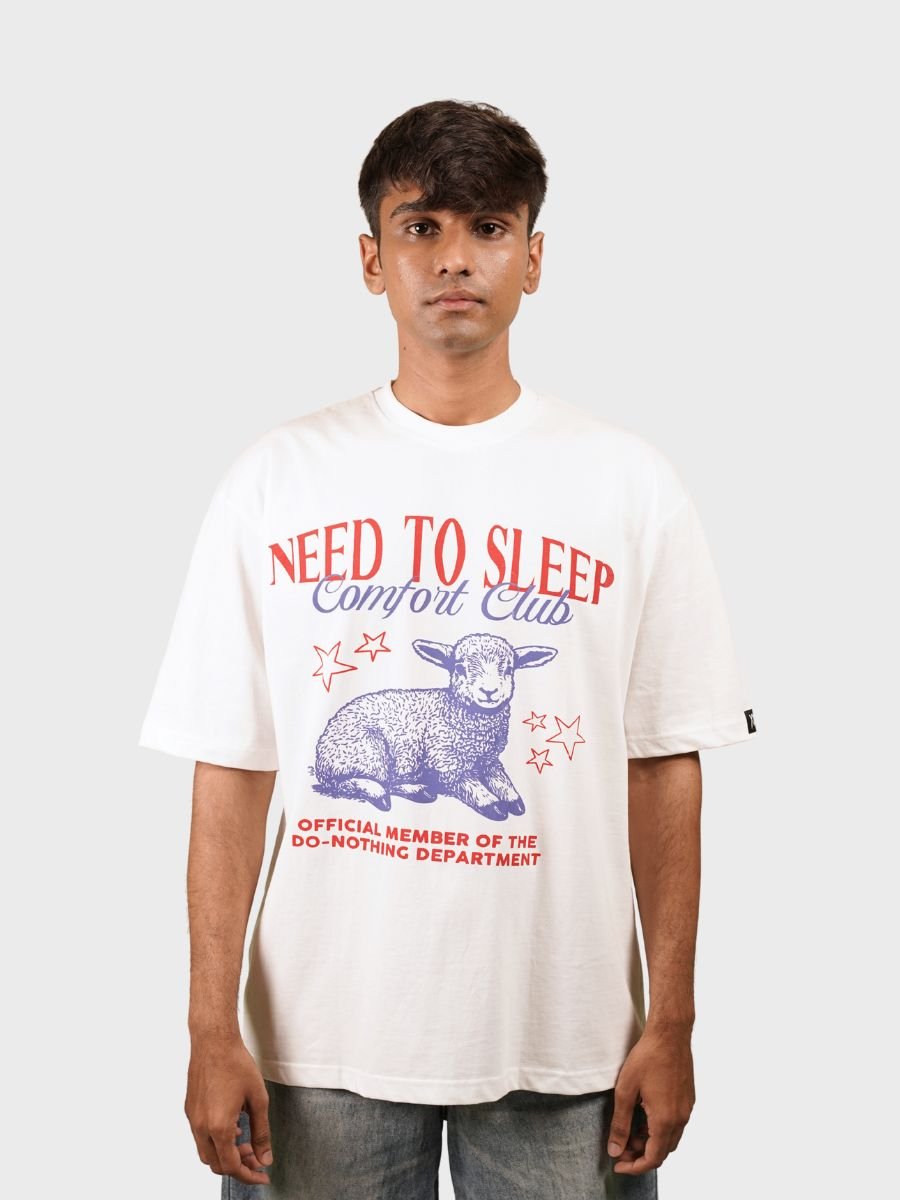 Need to Sleep Oversized T-shirtTauxxic