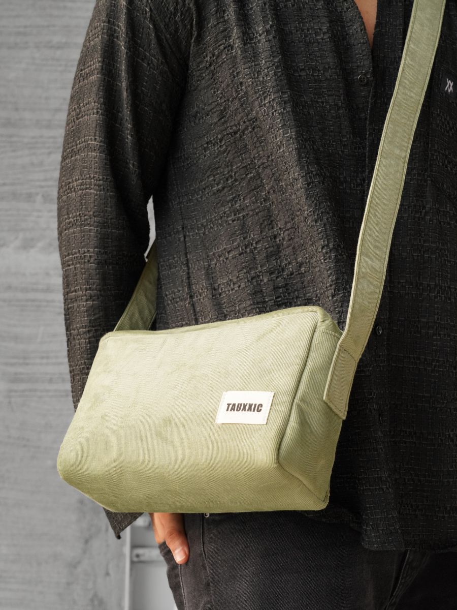 Sage Green Crossbody BagTauxxic