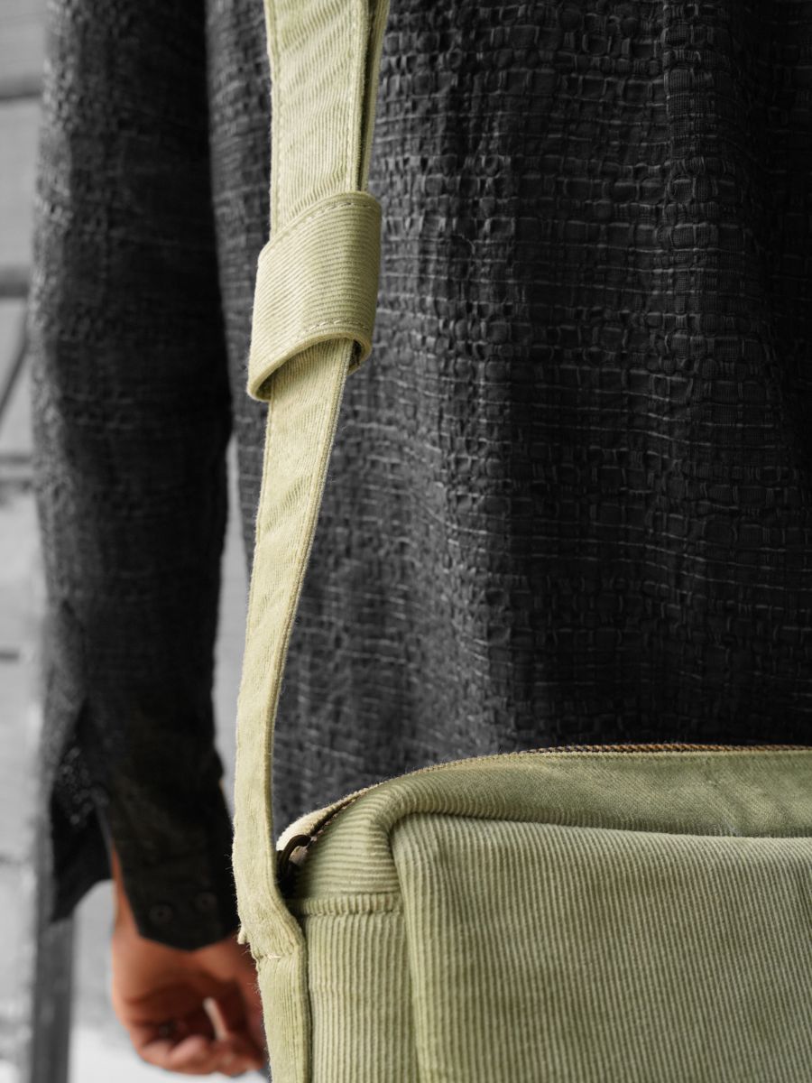 Sage Green Crossbody BagTauxxic