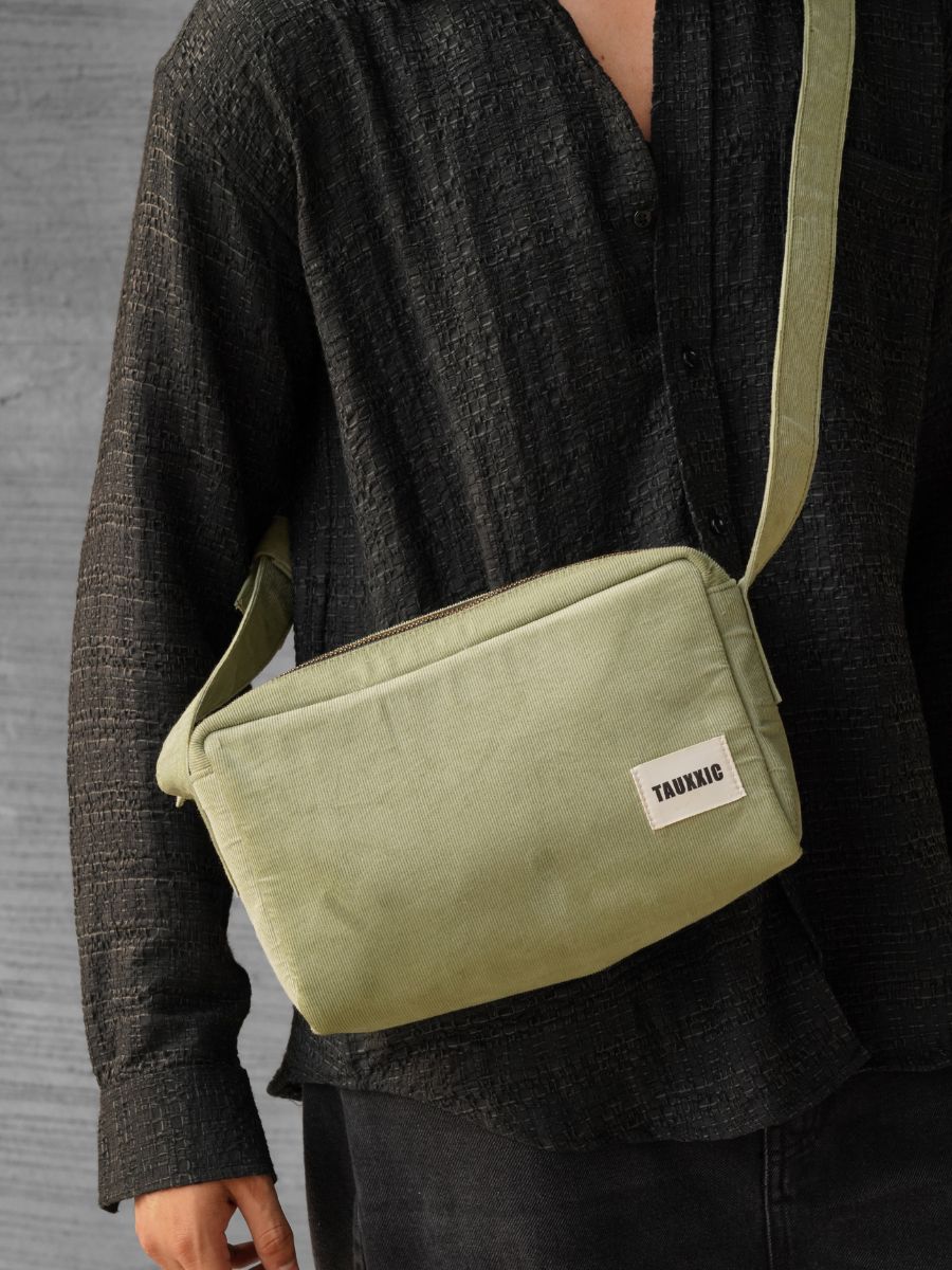 Sage Green Crossbody BagTauxxic