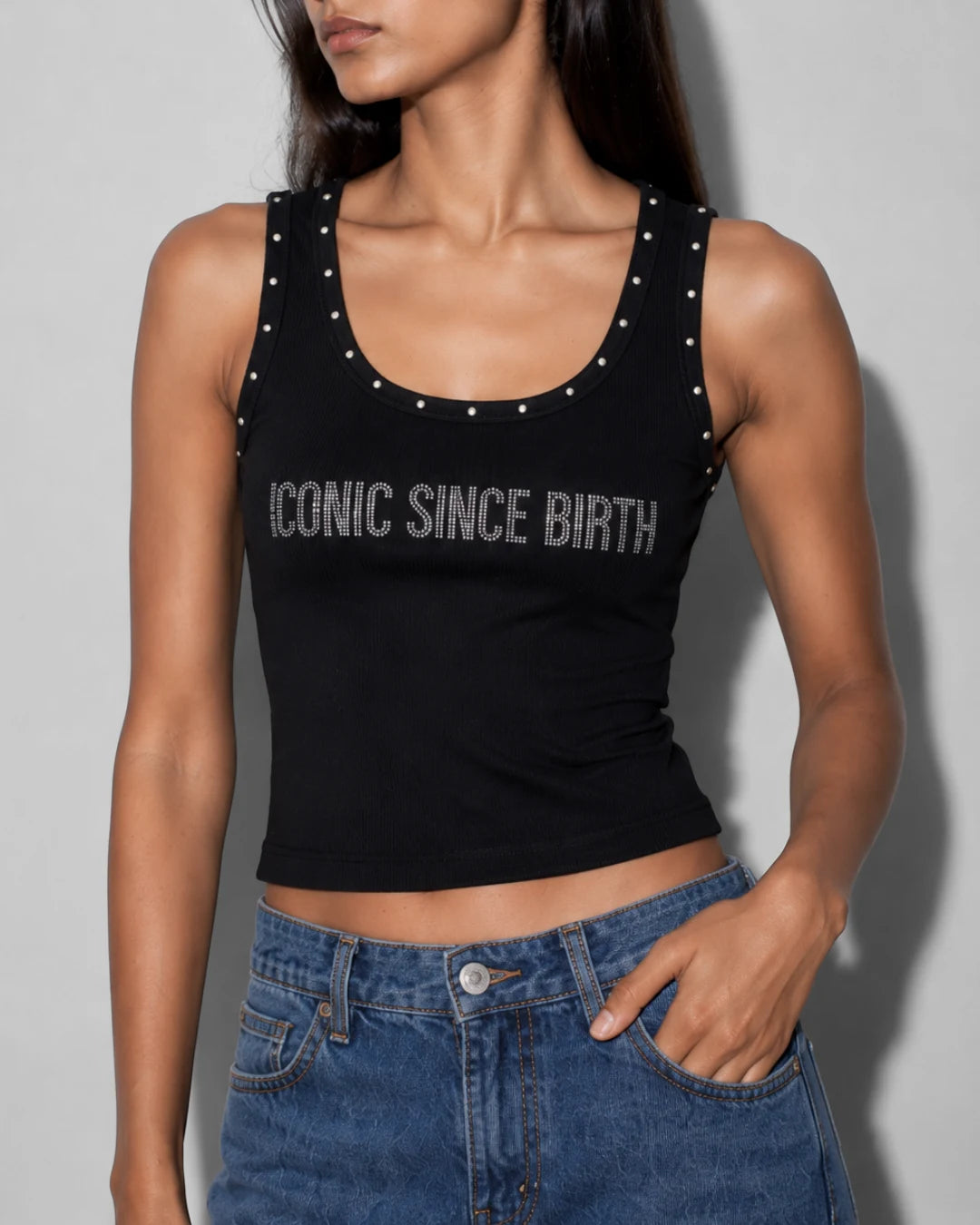 Iconic Studded Tank Top