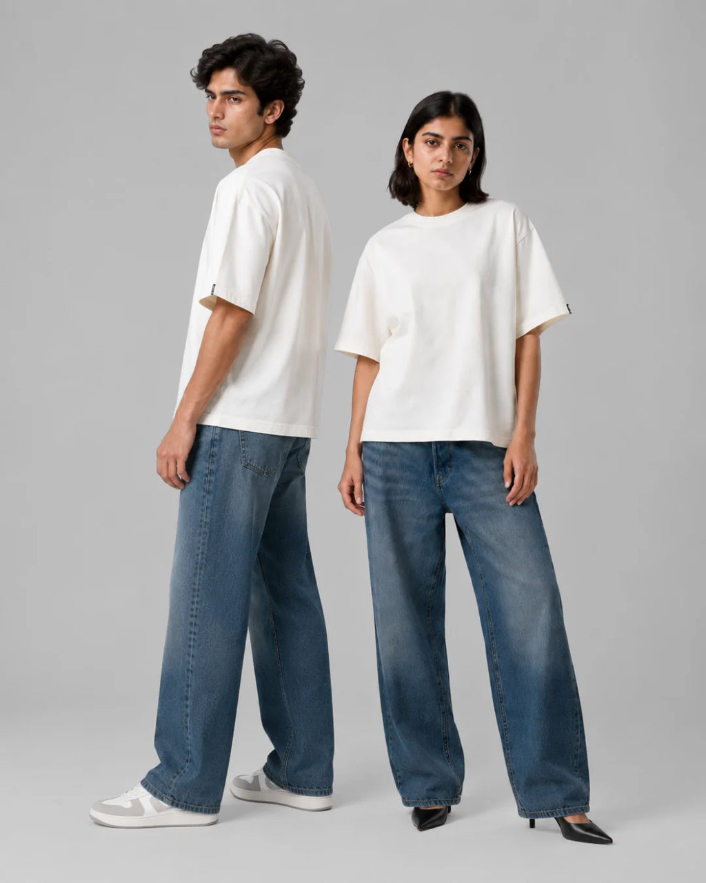 Fundamental Boxy T-shirt - White