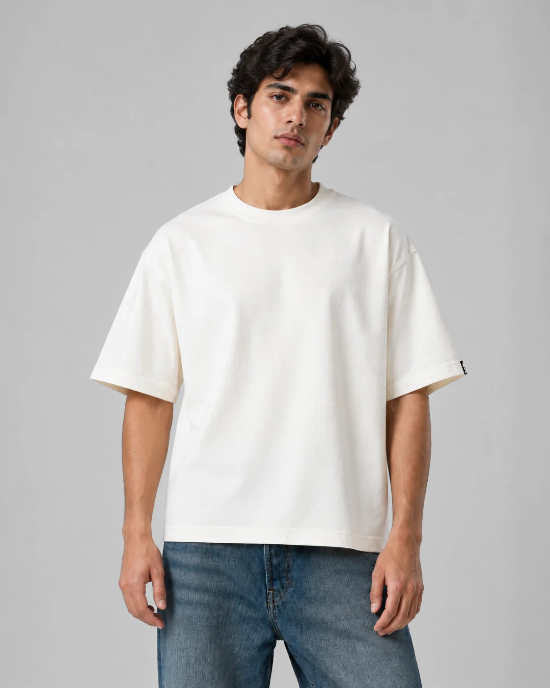 Fundamental Boxy T-shirt - White