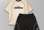 Contrast Piping Co-ord Set