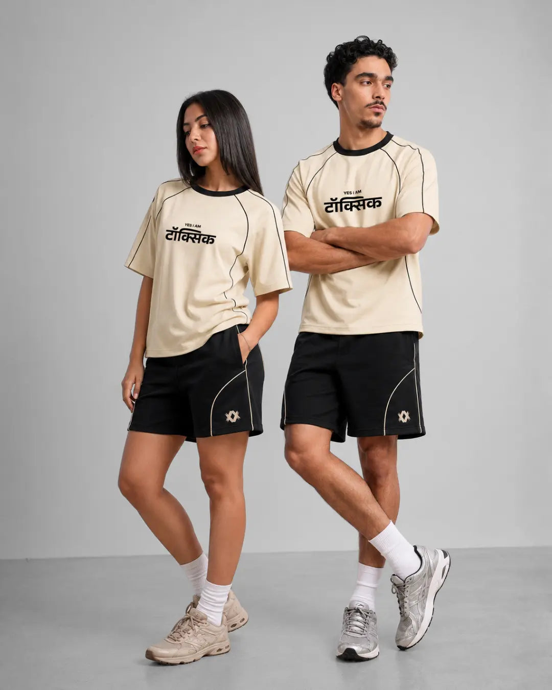 Contrast Piping Co-ord Set