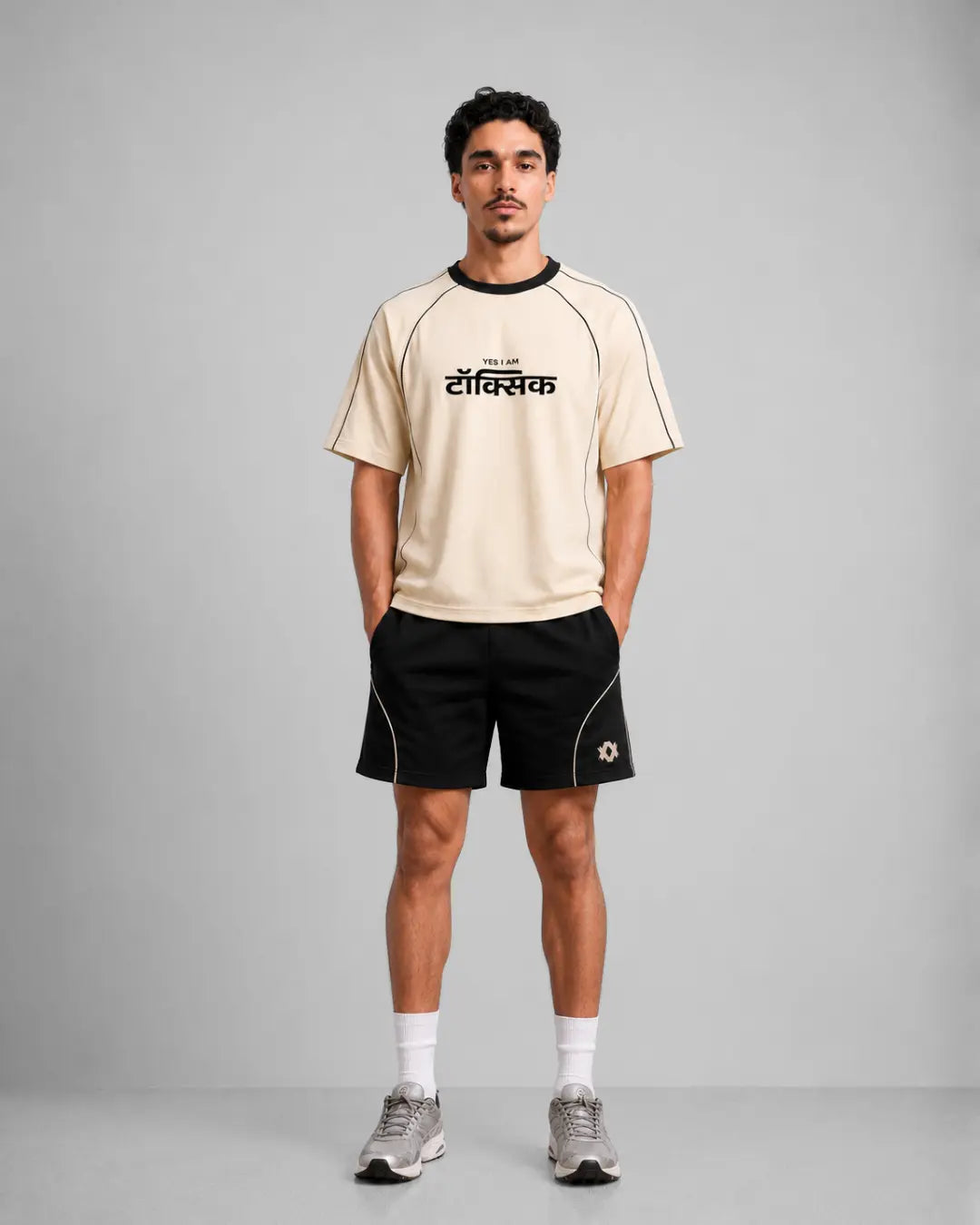 Contrast Piping Co-ord Set