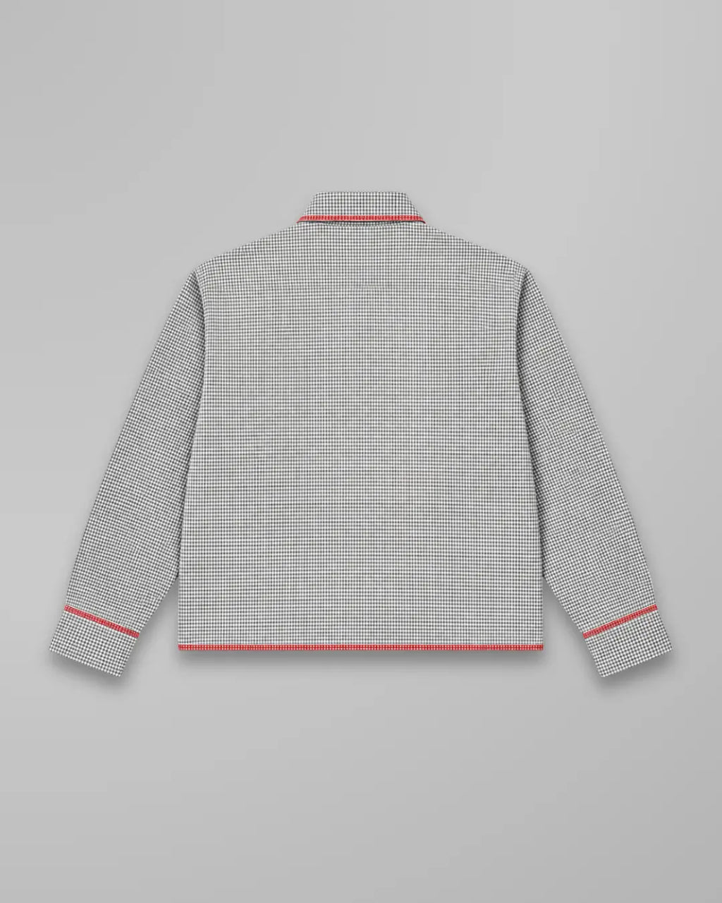 Contrast Stitch Gingham Shirt