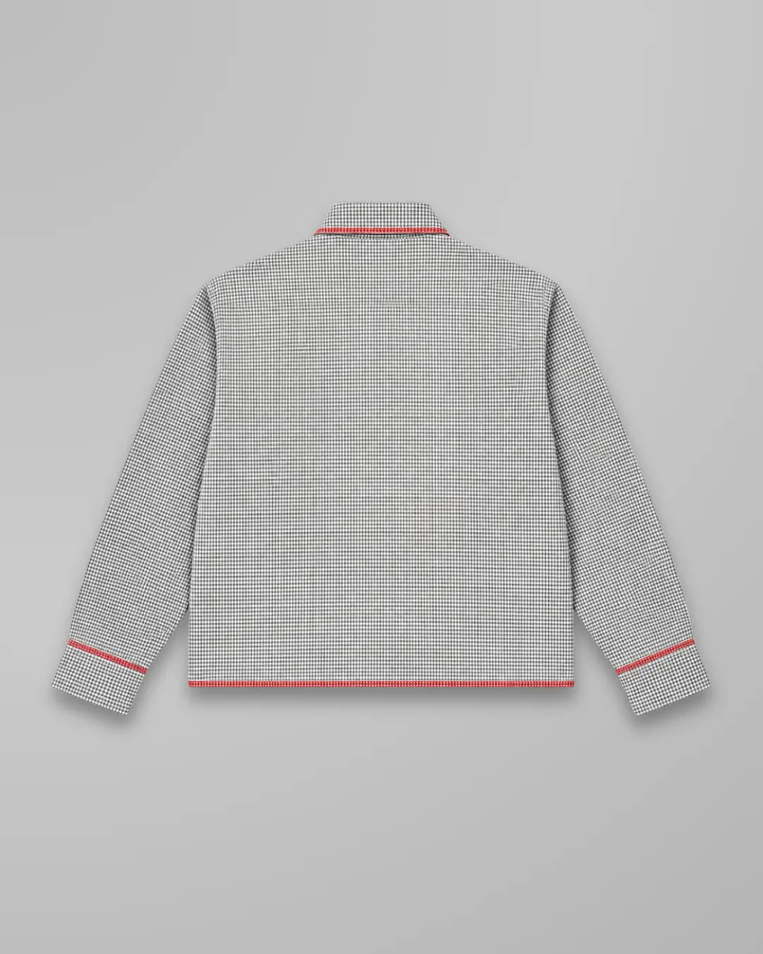 Contrast Stitch Gingham Shirt
