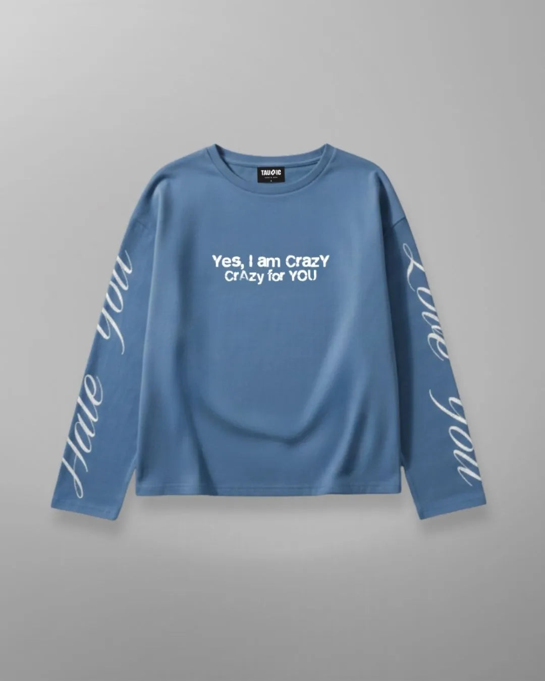 Crazy Boxy Long Sleeve - Ocean Blue