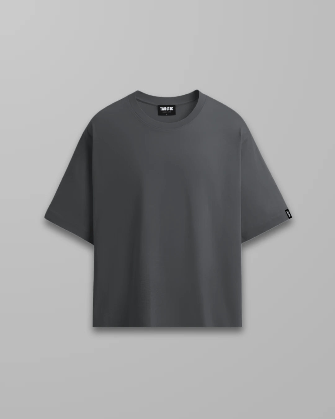 Fundamental Boxy T-shirt - Grey