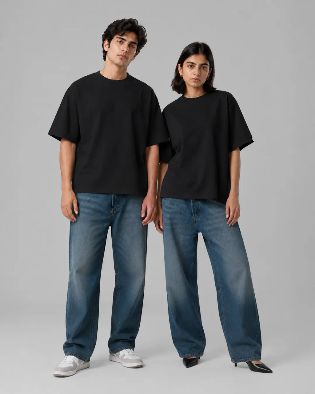 Fundamental Boxy T-shirt - Black