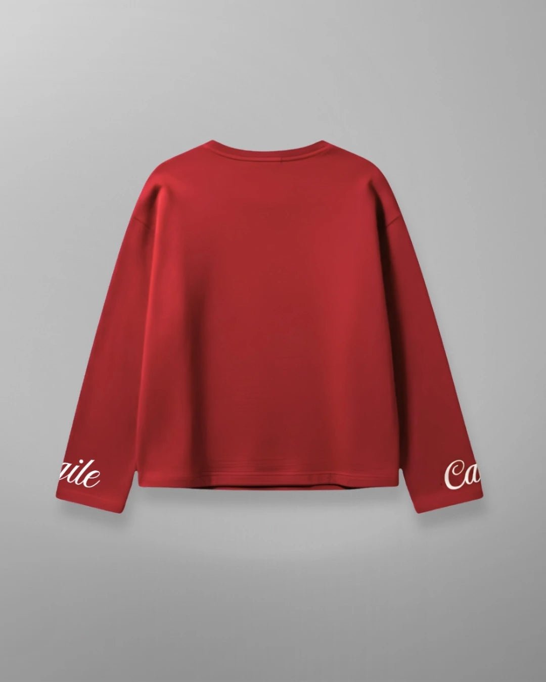 Broken Boxy Long Sleeve - RedTauxxic