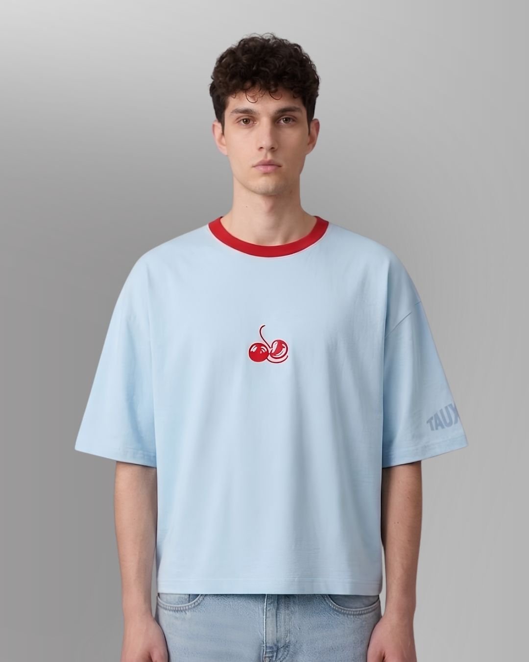 Cherry Boxy T-shirtTauxxic