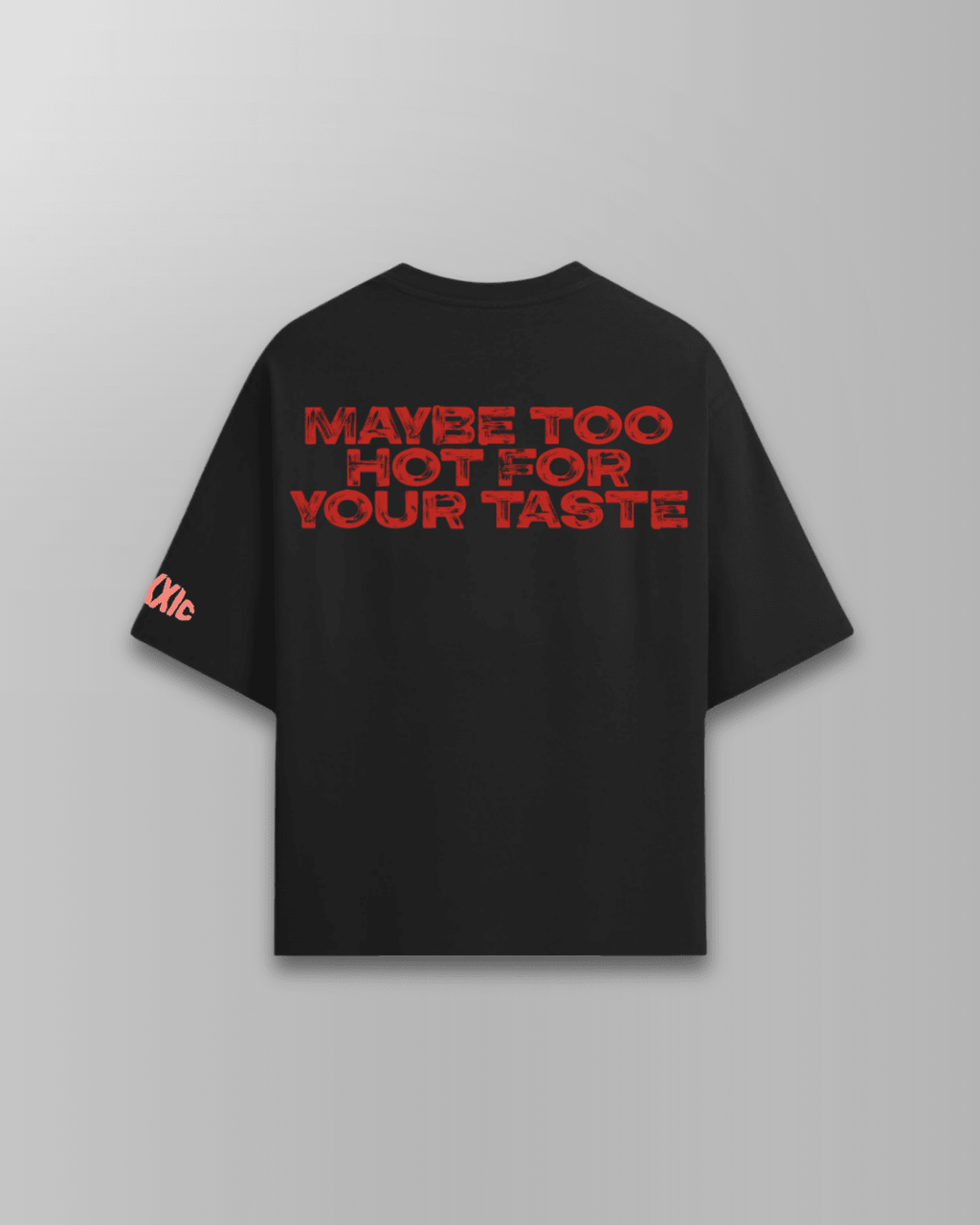 Chilli Boxy T-shirt - BlackTauxxic