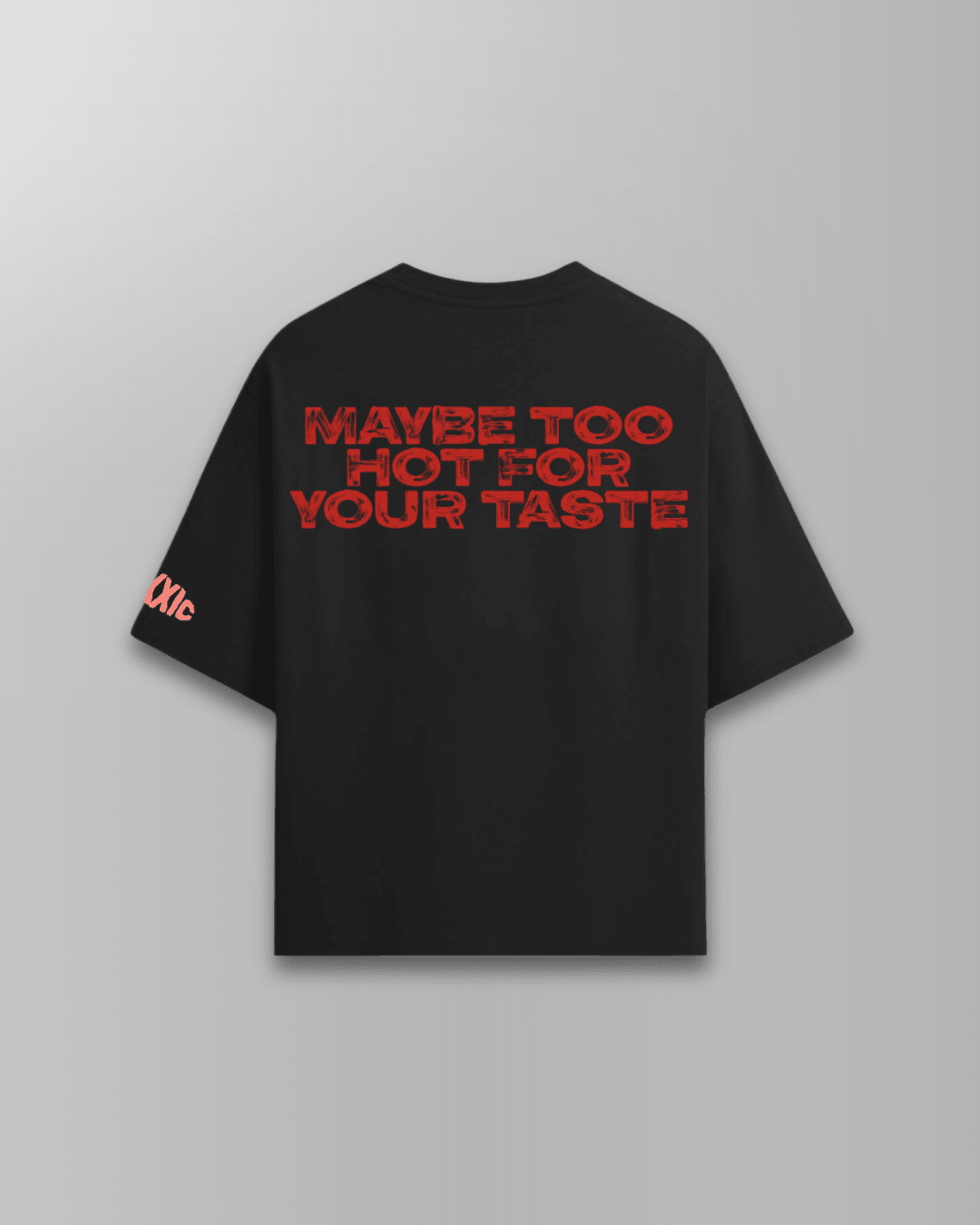 Chilli Boxy T-shirt - BlackTauxxic