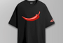 Chilli Boxy T-shirt - Black
