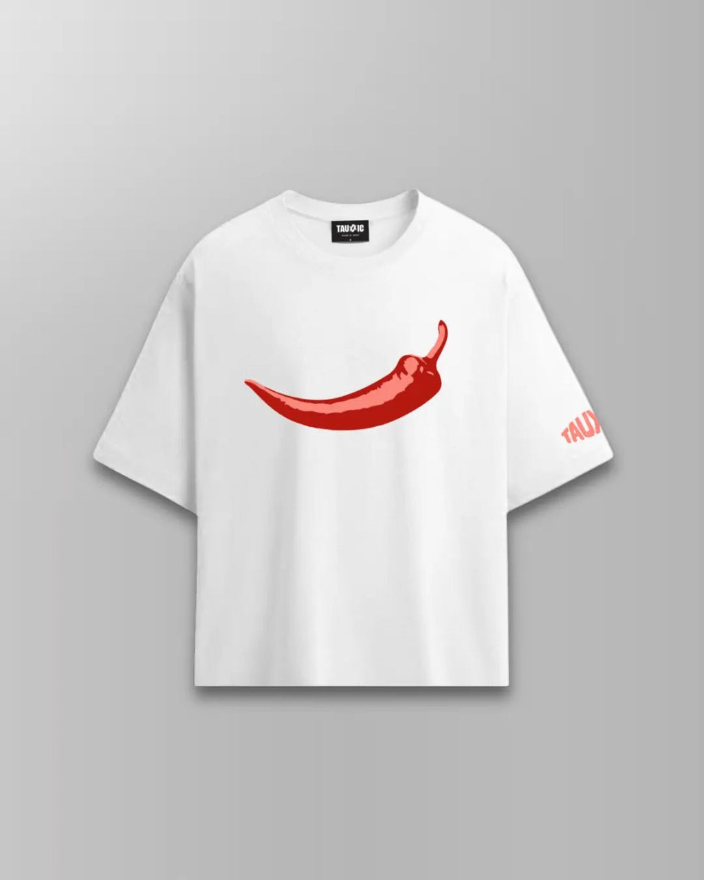 Chilli Boxy T-shirt - WhiteTauxxic
