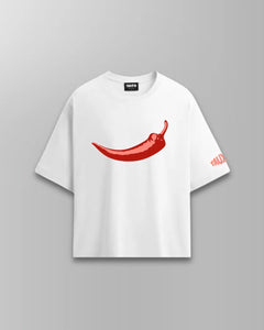Chilli Boxy T-shirt - White
