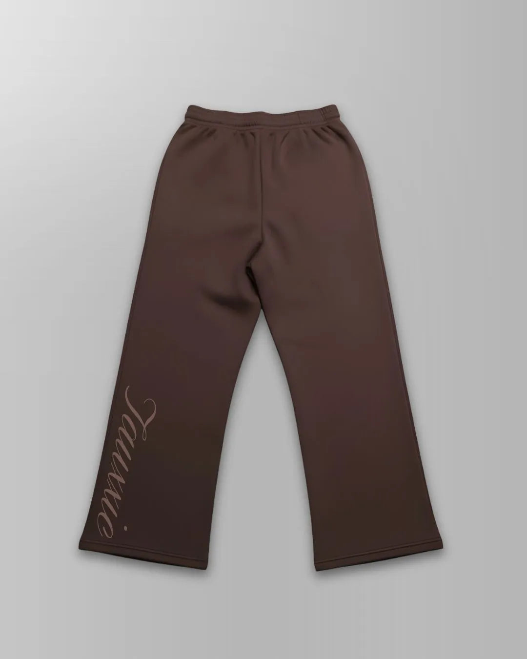 Wide Leg Lounge Pants - Coffee Brown