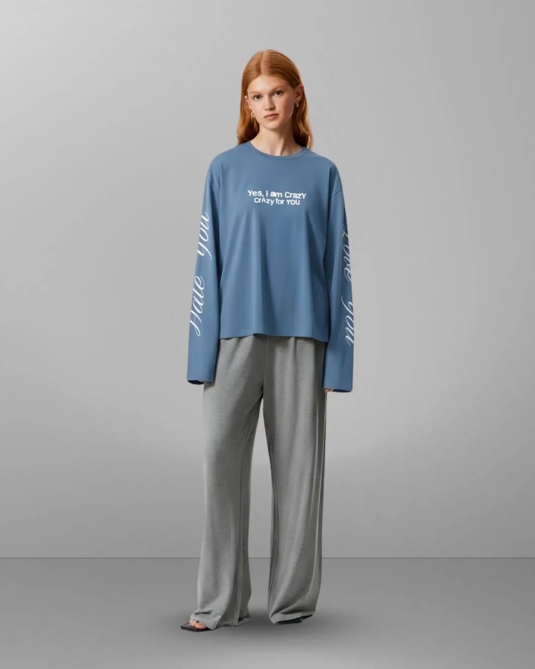 Crazy Boxy Long Sleeve - Ocean BlueTauxxic