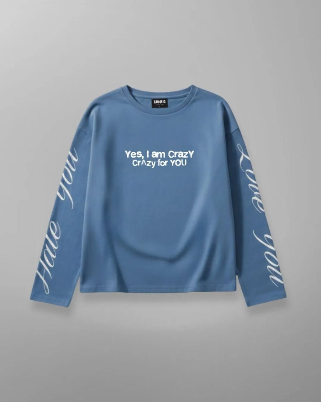 Crazy Boxy Long Sleeve - Ocean BlueTauxxic