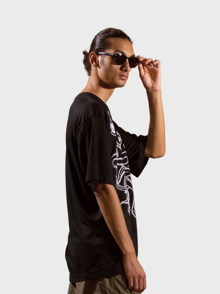 Drunk Octopus Oversized T-ShirtTauxxic