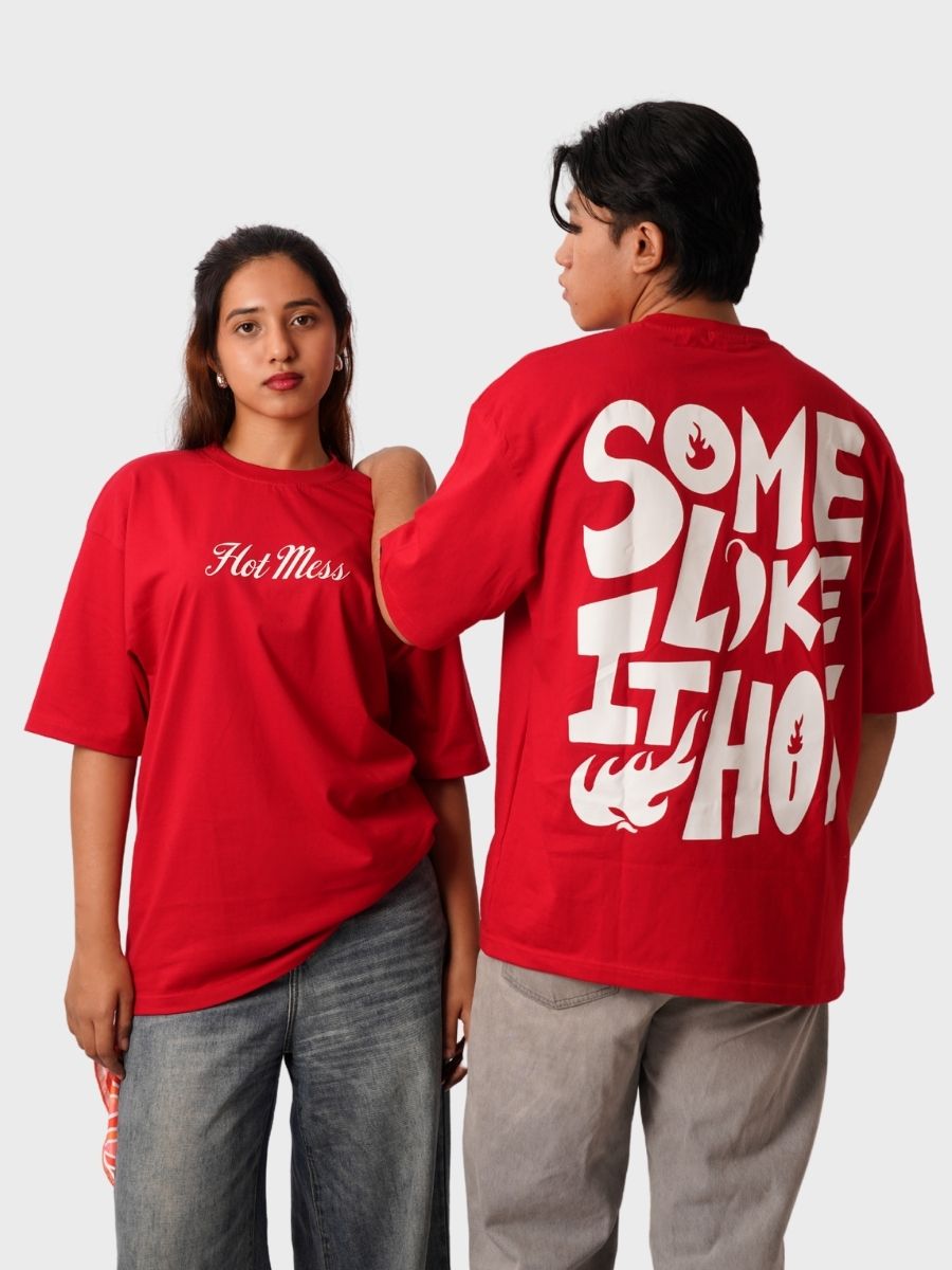 Hot Mess Oversized T-shirtTauxxic