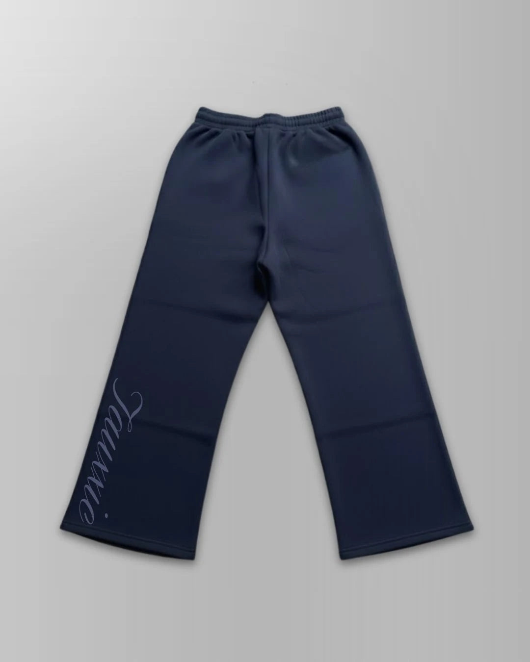 Wide Leg Lounge Pants - Navy Blue
