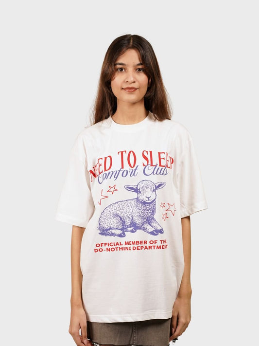Need to Sleep Oversized T-shirtTauxxic