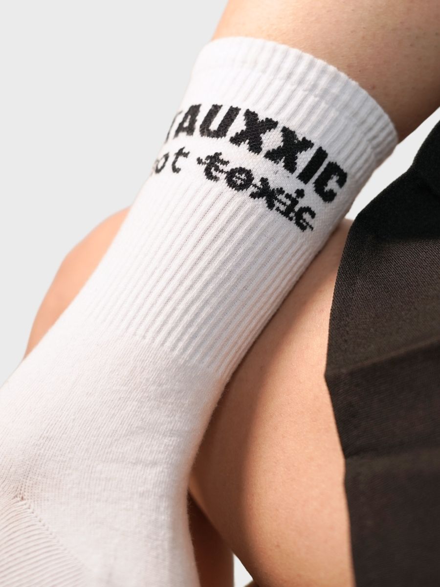 Not Toxic Crew SocksTauxxic