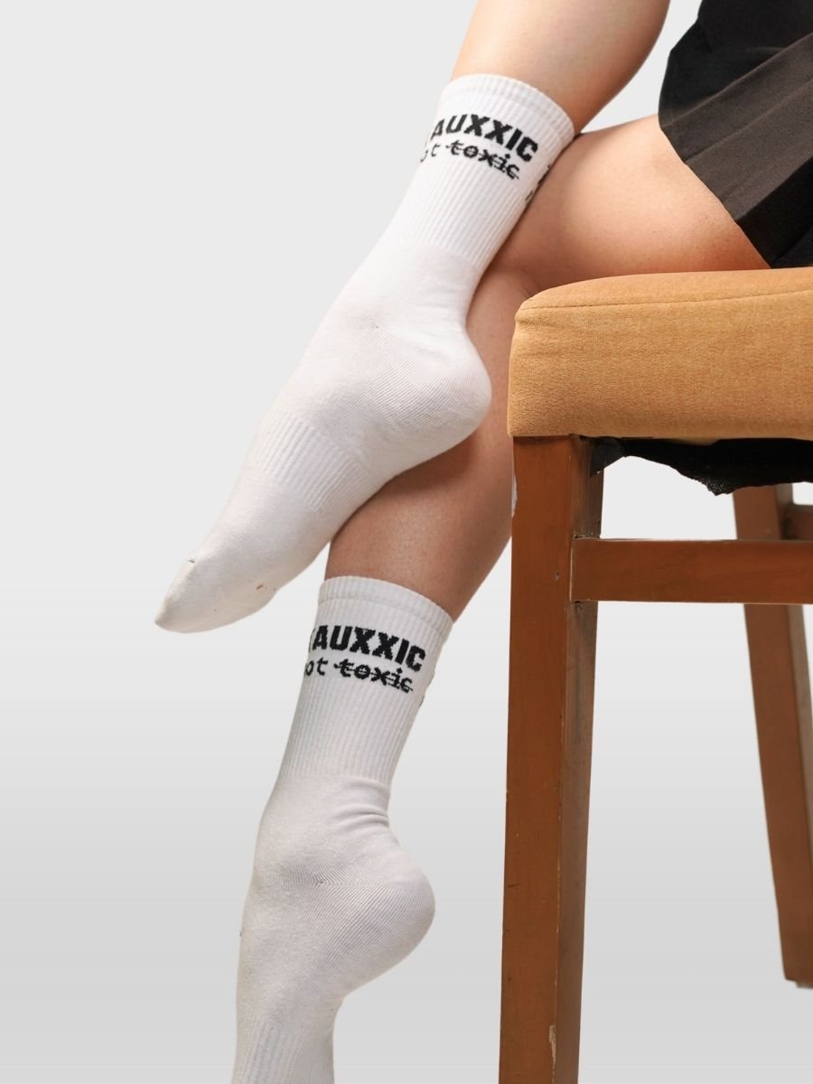 Not Toxic Crew SocksTauxxic