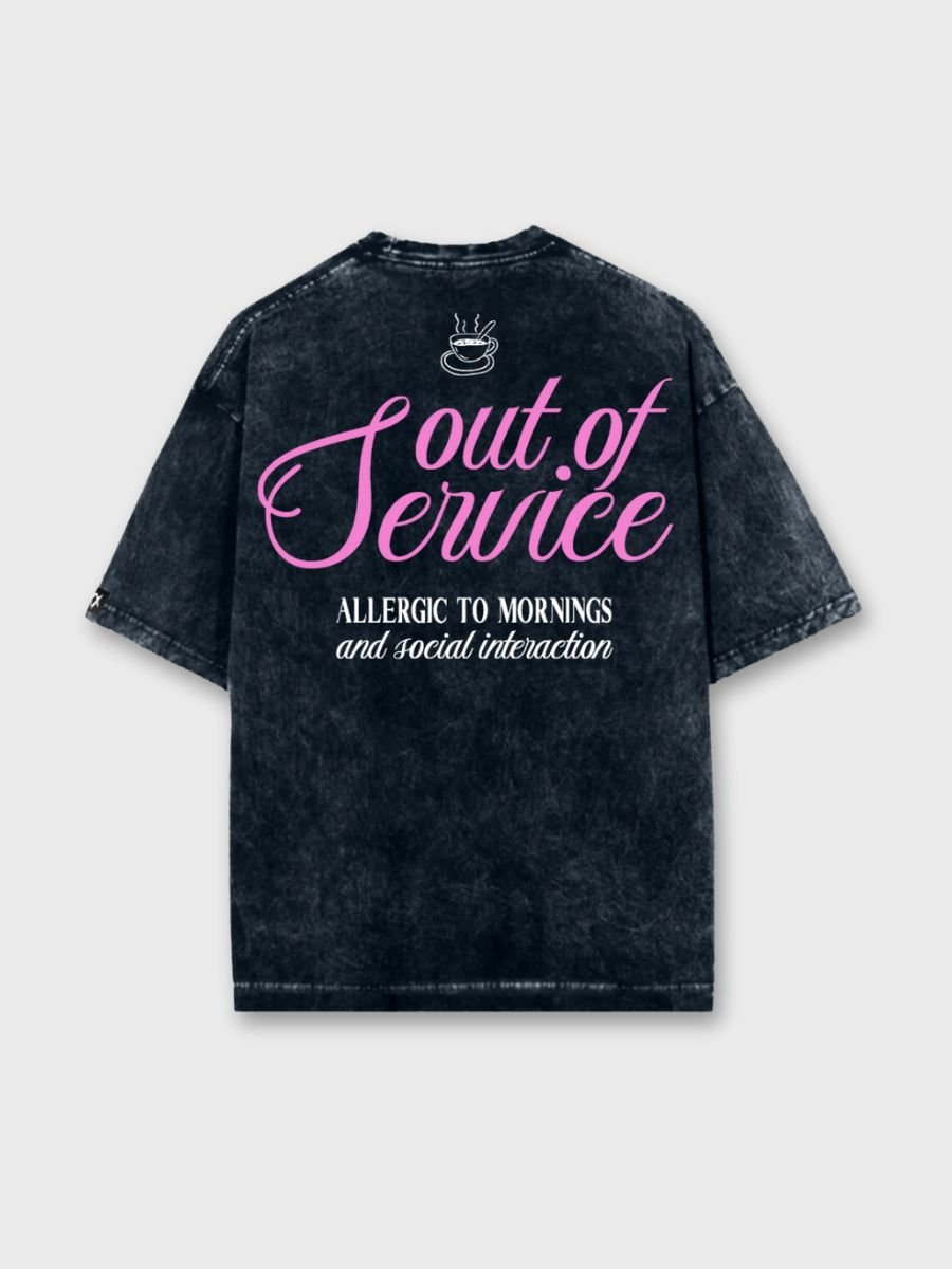 Out of Service Oversized T-shirtTauxxic