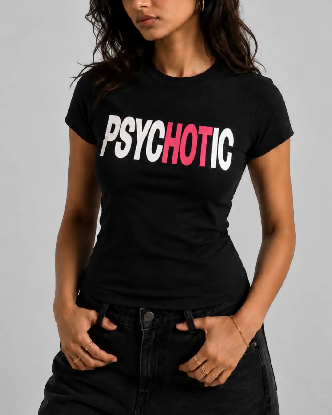 Psychotic Fitted T-shirtTauxxic