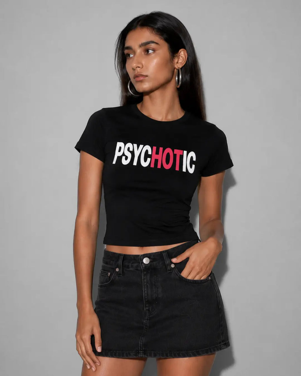 Psychotic Fitted T-shirt