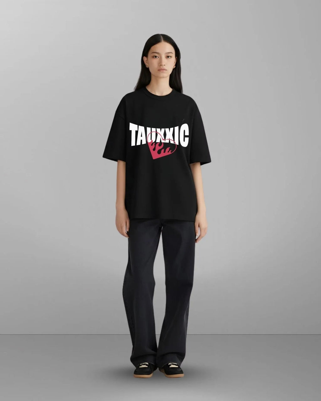 Rose Tinted Oversized T-ShirtTauxxic