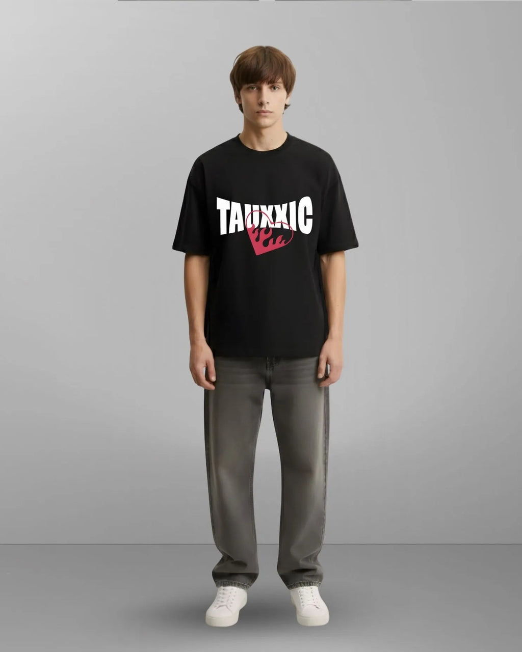 Rose Tinted Oversized T-ShirtTauxxic