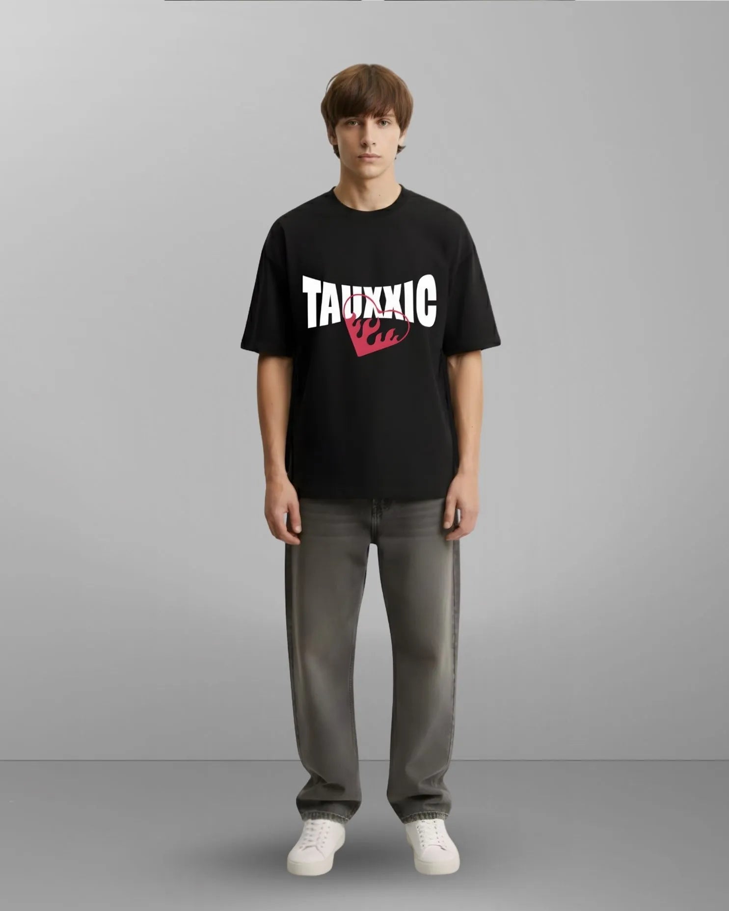 Rose Tinted Oversized T-ShirtTauxxic