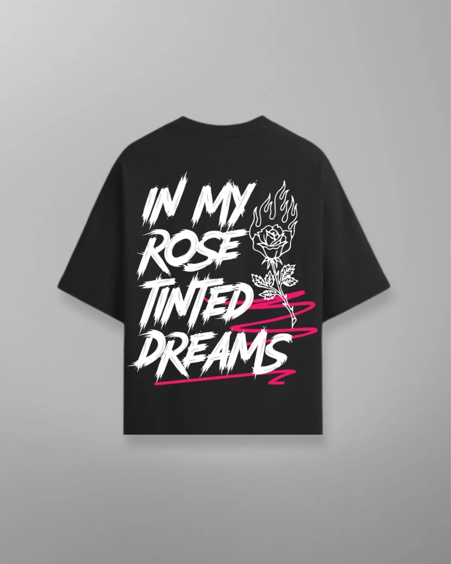 Rose Tinted Oversized T-ShirtTauxxic