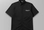 Safety Pin Black Boxy Fit Shirt