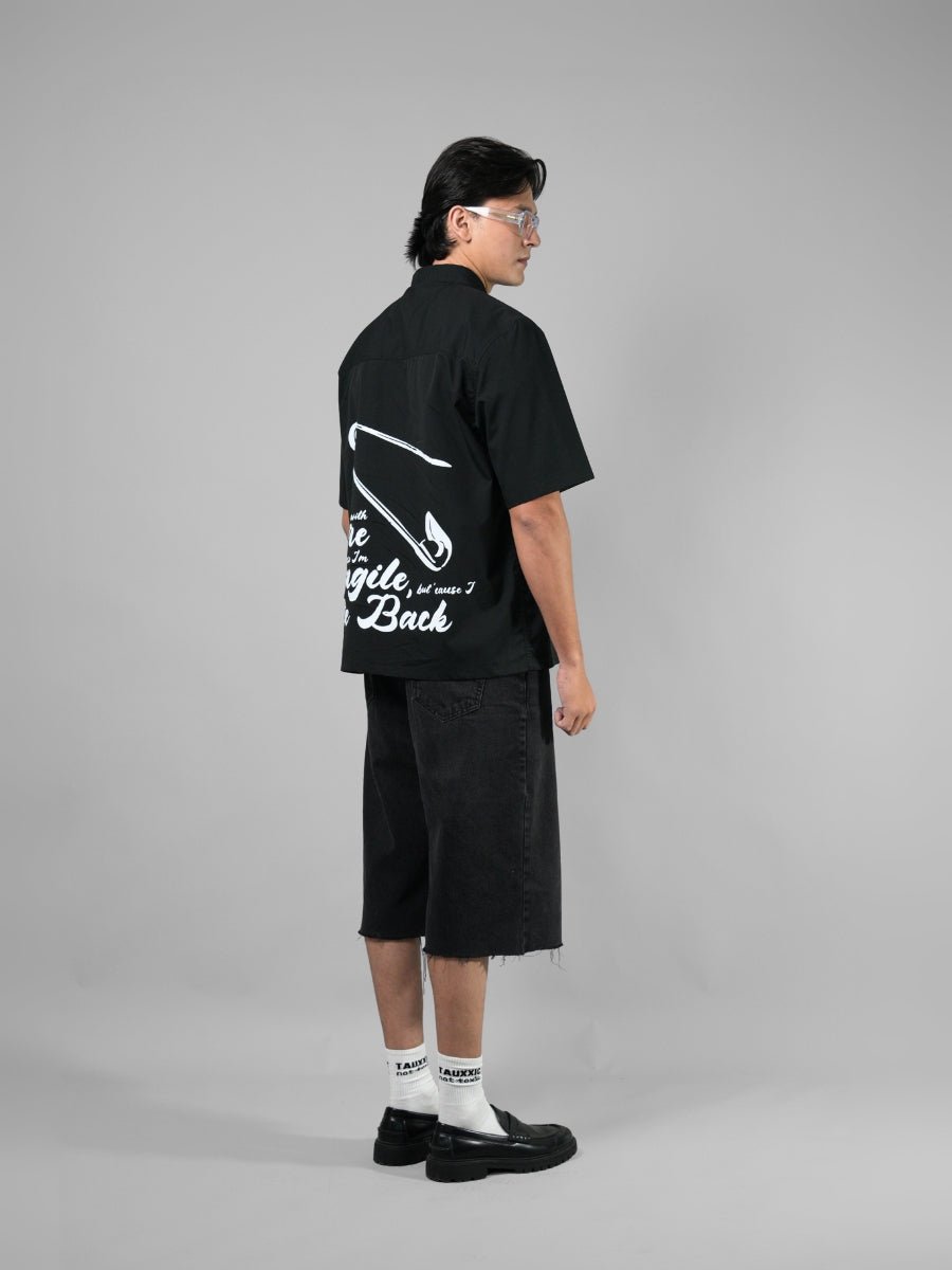 Safety Pin Black ShirtTauxxic