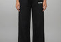 Straight Fit Track Pants - Black