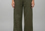 Straight Fit Track Pants - Olive