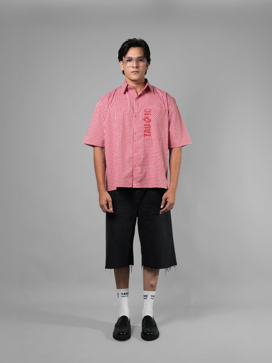 Too Much - Red Gingham ShirtTauxxic