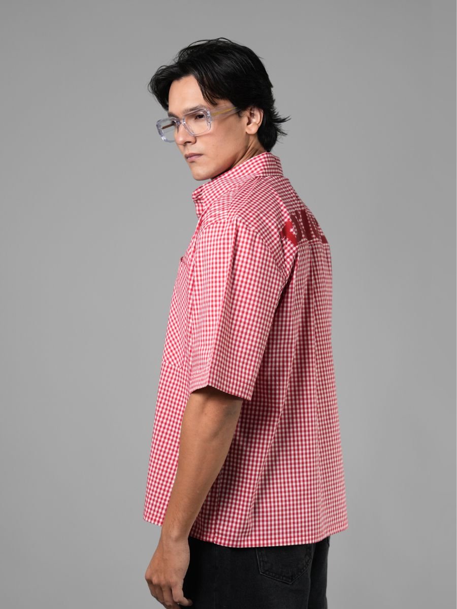 Too Much - Red Gingham ShirtTauxxic