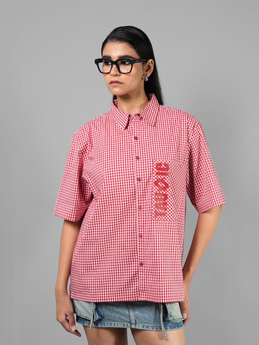 Too Much - Red Gingham ShirtTauxxic