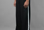 Wide Leg Lounge Pants - Black