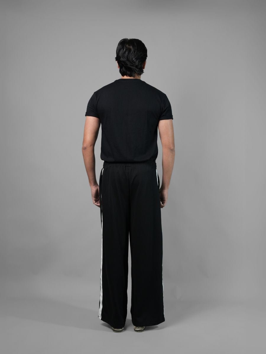 Wide Leg Lounge Pants - BlackTauxxic