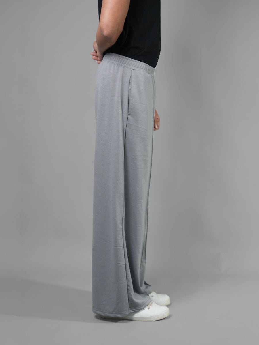 Wide Leg Lounge Pants - Grey – Tauxxic