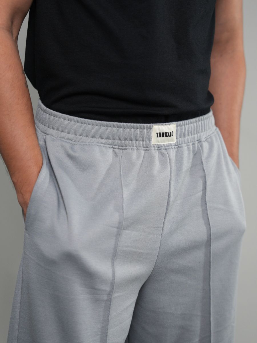 Wide Leg Lounge Pants - GreyTauxxic